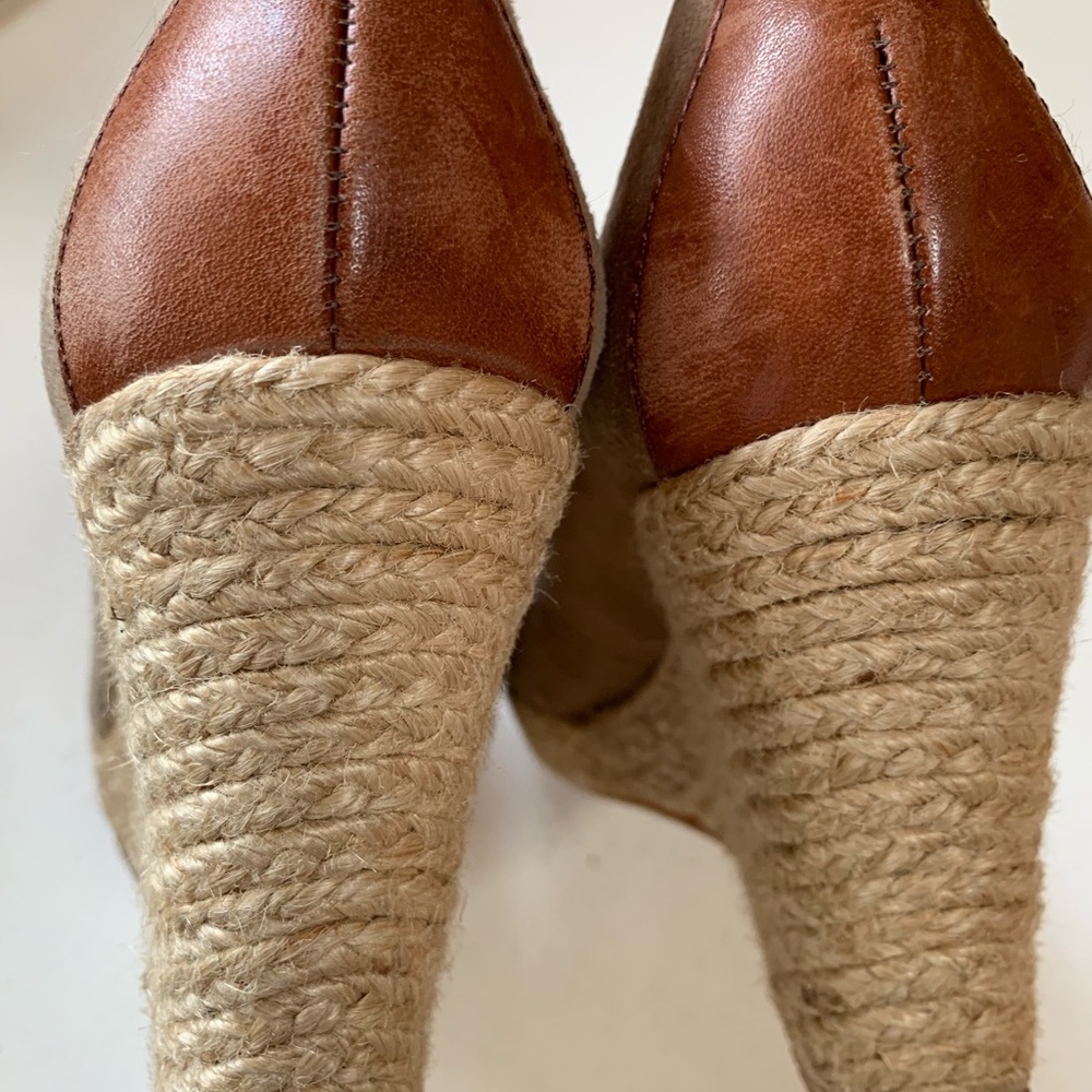 Antonio Melani Tan Suede Espadrille/Wedge - Picture 7 of 8